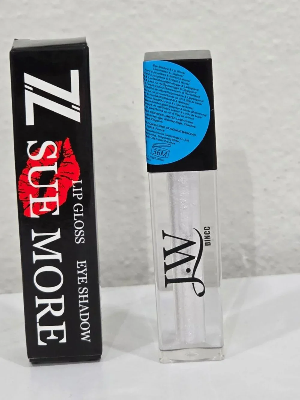 Sue More ✦ Lip Gloss, Eye Shadow ✦ Iridescent Shimmer Dual‑Use Long‑Wear Formula